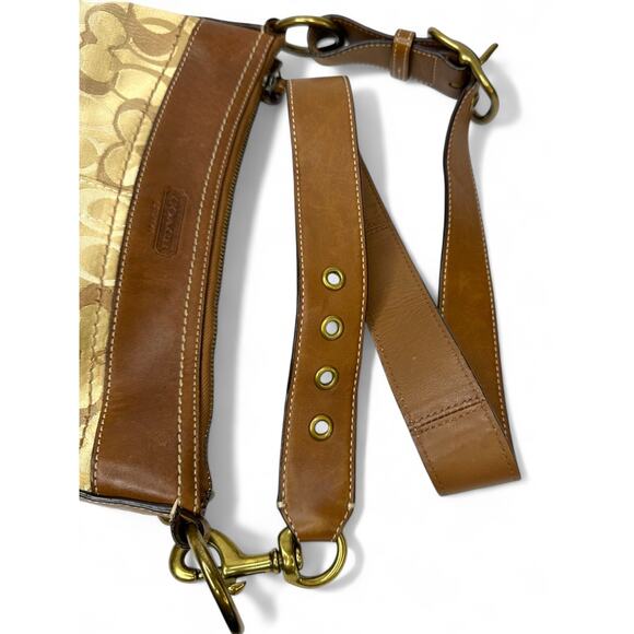 Coach Signature Soho Sling Hobo Bag - Picture 12 of 13